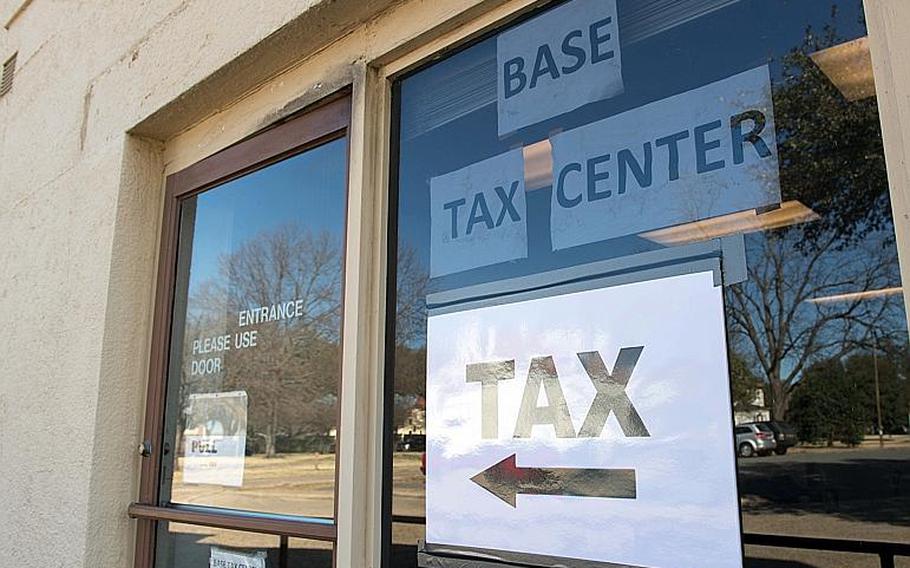U.S. Army Europe said it will limit tax-filing assistance in 2019 due to fewer available resources. 

Courtesy of Sydney Campbell/U.S. Air Force