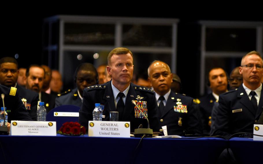 Gen. Tod Wolters, U.S. Air Forces in Europe-Air Forces Africa commander, participated in the 8th annual African Air Chiefs Symposium in October in Marrakech, Morocco. The Air Force has worked to bridge cultural, political and geographic gaps among African air forces to promote cooperation.