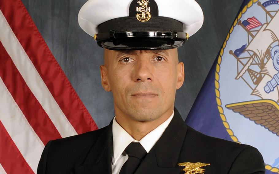 Master Chief Petty Officer Derrick Walters, a Navy SEAL, will become the 6th Fleet's fleet master chief this spring. He will replace retiring Master Chief Petty Officer Raymond Kemp, who has been fleet master chief since August 2016.