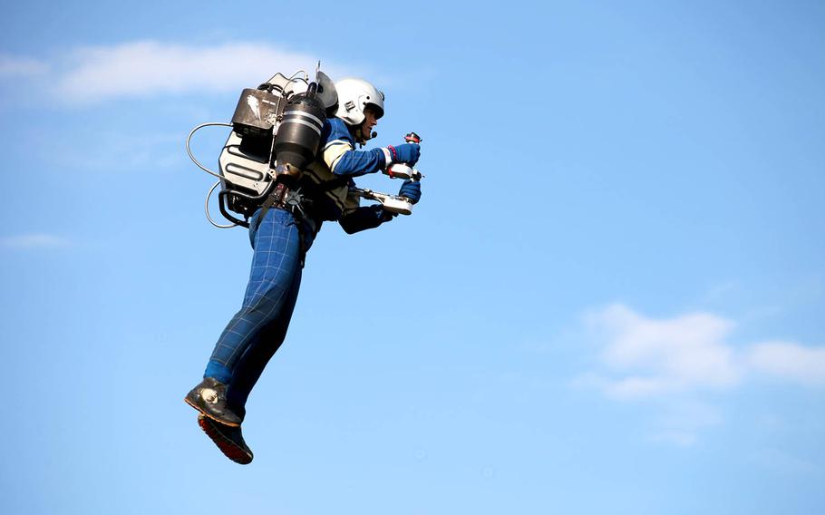 JetPack Aviation's new generation of individual lift devices can remain airborne for more than 10 minutes at speeds of over 200 mph.