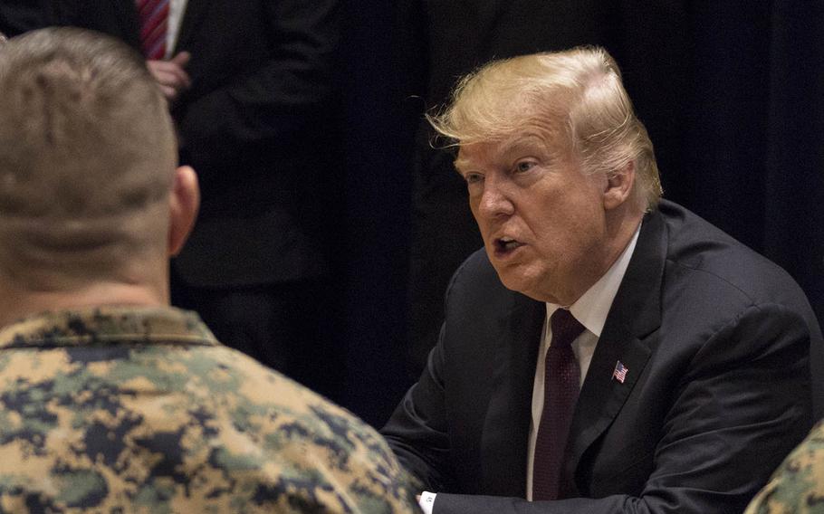 South Korea has pushed back against a new suggestion by President Donald Trump that it should pay more to most U.S. troops.