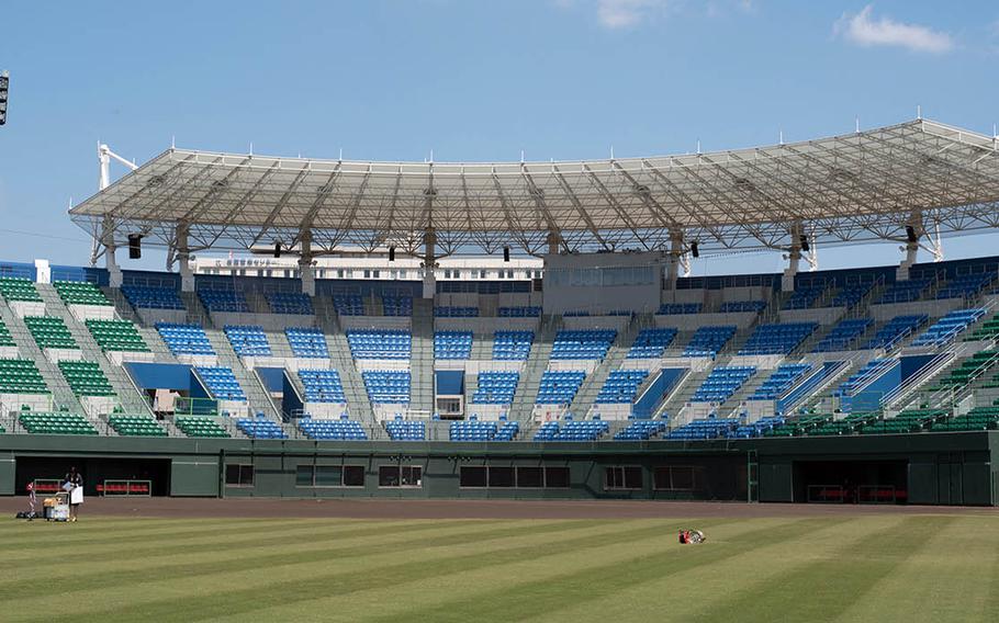 The Team USA softball team will use Atago Sports Complex, a facility shared by Iwakuni City and Marine Corps Air Station Iwakuni, to practice for the 2020 Olympics in Tokyo.