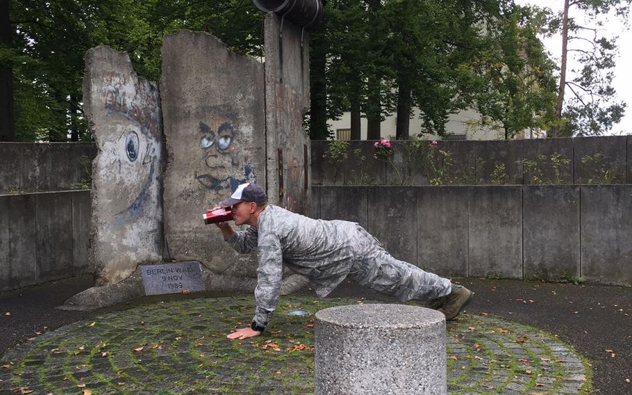 Members of the Air Force Academy's class of 1998 sent photos to  classmate Kevin Divers to put into a video showing them ''waiting on their classmate'' on the ISS, Air Force Col. Nick Hague.