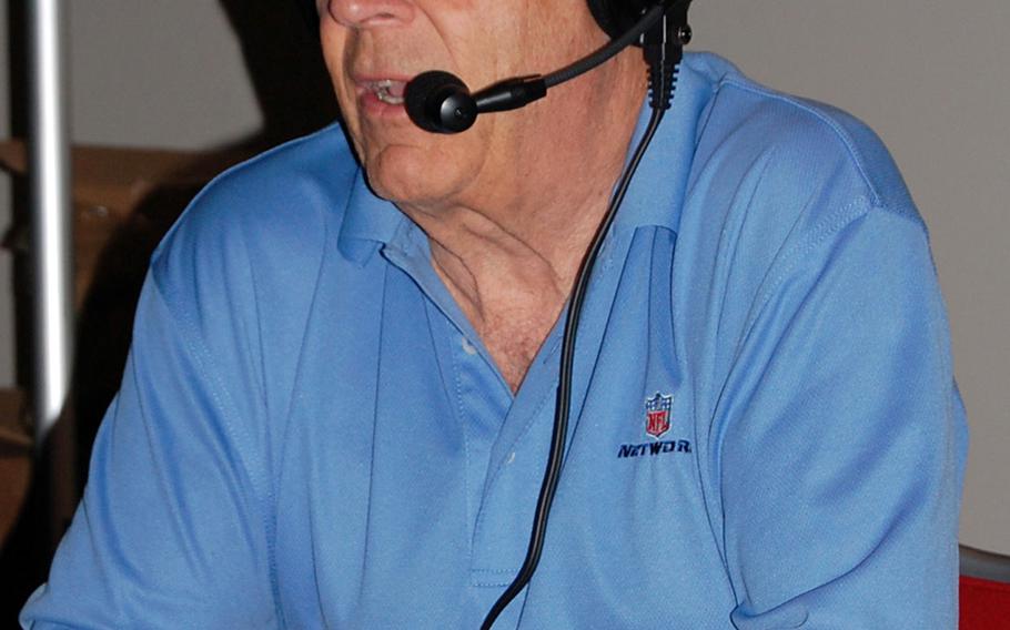 Ron Barr, the son of an Air Force senior noncommissioned officer, has been hosting the "Sports Byline USA" radio show for more than three decades.