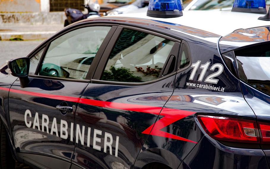 Carabinieri who work on Caserma Ederle in Vicenza, Italy, arrested U.S. Pvt. John Badger at his barracks and took him to a jail last week to await trial on charges of aggravated assault.
