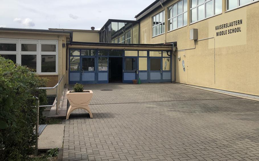 Kaiserslautern Middle School was closed on Friday, Aug. 28, 2020 for cleaning after a student tested positive for the coronavirus, school officials said.