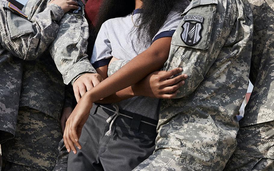 Jordan Kristine Seamon plays Caitlin in the HBO series 'We Are Who We Are,' a drama about life for military dependents and others on base at U.S. Army Garrison Italy in Vicenza.