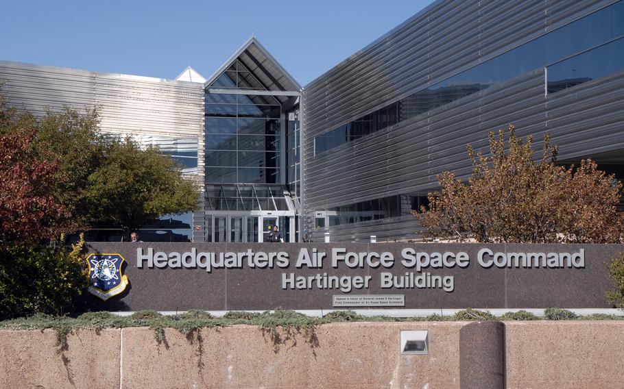 Air Force Space Command at Peterson Space Force Base, Colo.