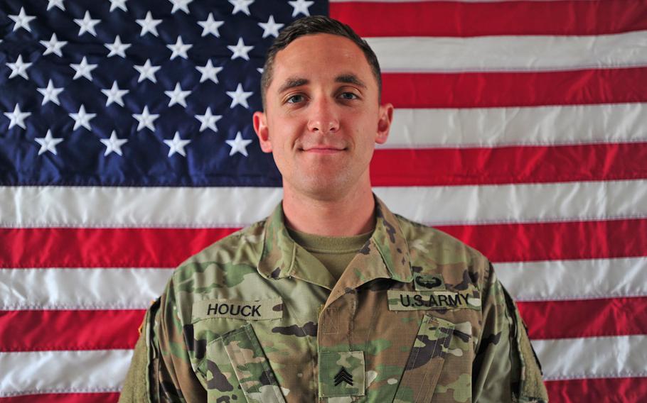 Sgt. Eric M. Houck was killed in a green-on-blue attack in Afghanistan on Saturday, June 10, 2017. 