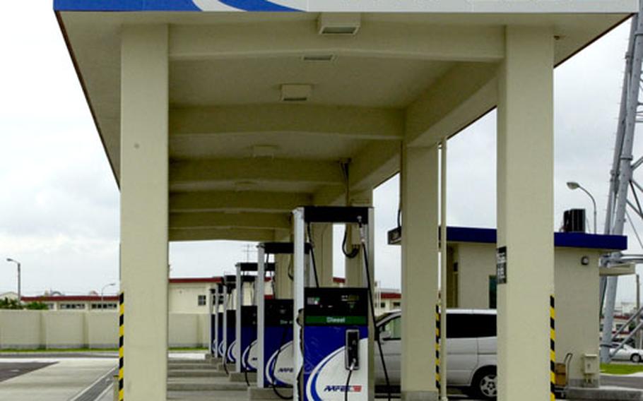 The new Camp Foster gas station should be ready to open early next month, according to Army and Air Force Exchange Service officials on Okinawa. The station is near the camp commissary.