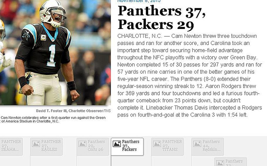 Carolina Panthers NFL Third jersey Super Bowl 50, cam newton