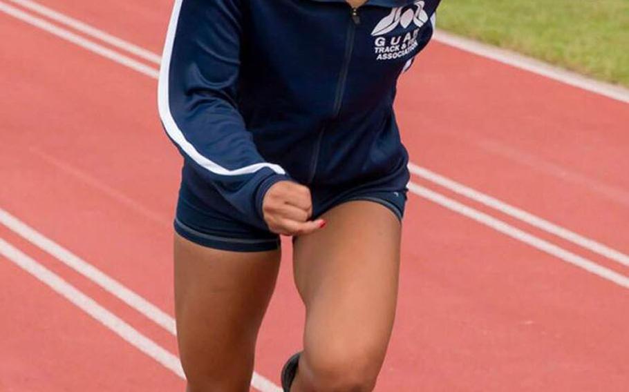 Senior sprinter Regine Tugade of John F. Kennedy High School on Guam is the Pacific record holder in the 100- and 200-meter dashes, with times of 12.26 and 25.52 seconds. Her personal best in the 200 is 25.28, which she ran during an international competition.