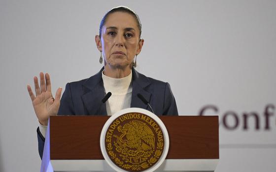 Mexico’s President at a morning conference in Mexico City.