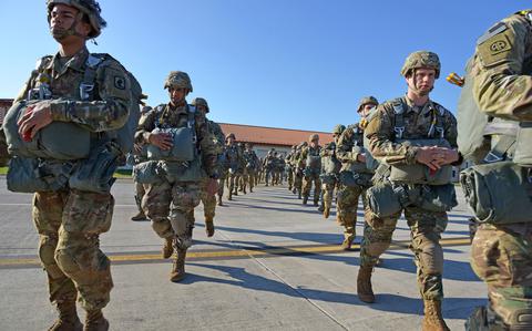 173rd Airborne Brigade Troops To Deploy To Middle East 