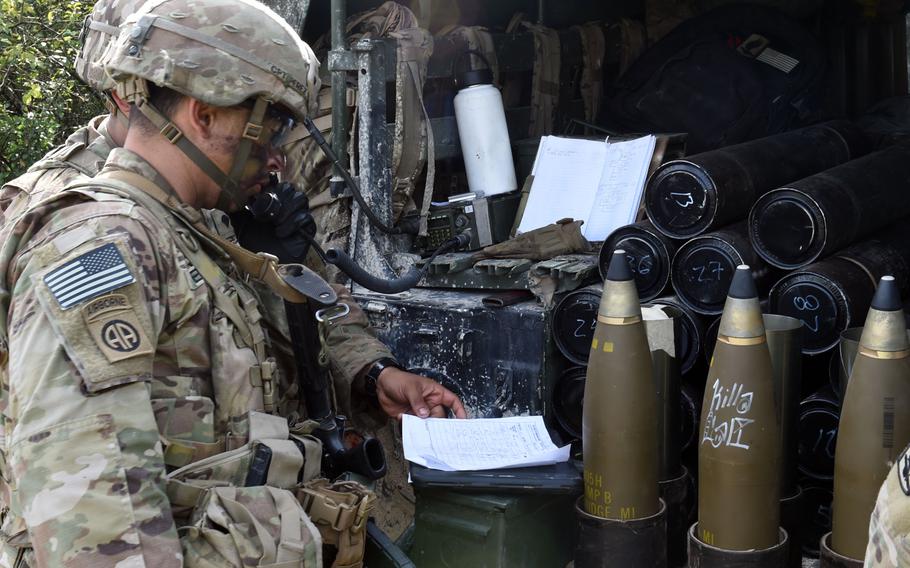 Sky Soldiers get their artillery booming during attack drill in Bavaria ...