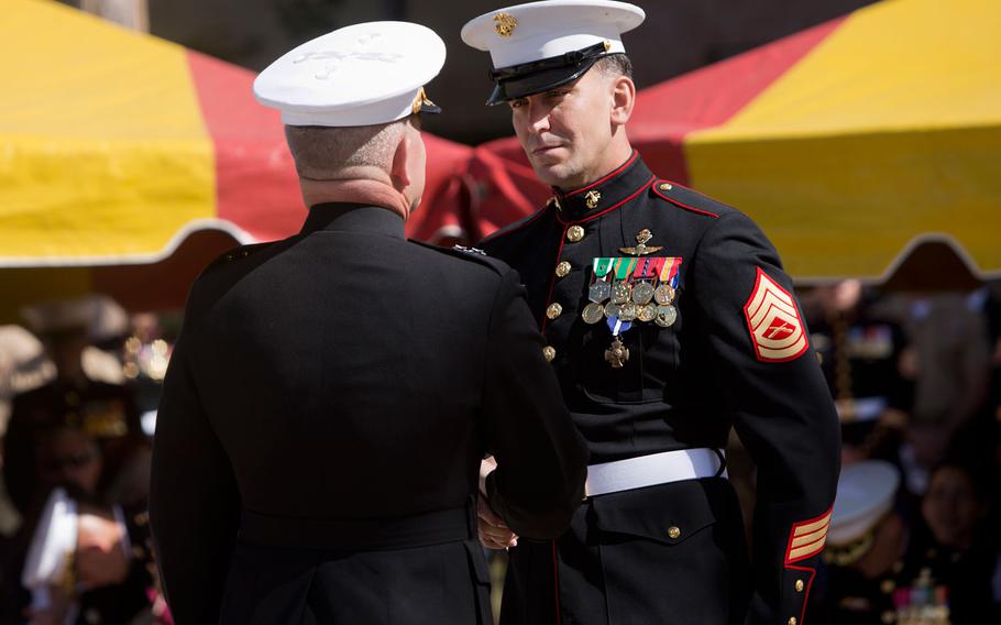 Navy Cross awarded to Marine for Helmand counterattack: 'We stand our ...