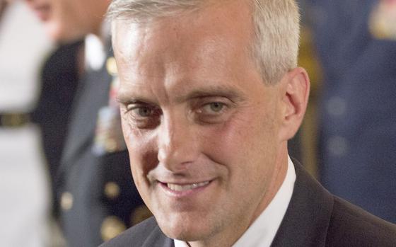 White House Chief of Staff Denis McDonough. at a Medal of Honor ceremony in 2014.