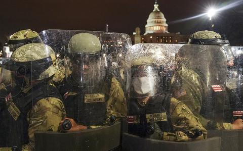 Thousands of National Guard troops deploying to DC; Pentagon leaders decry violence after Capitol siege