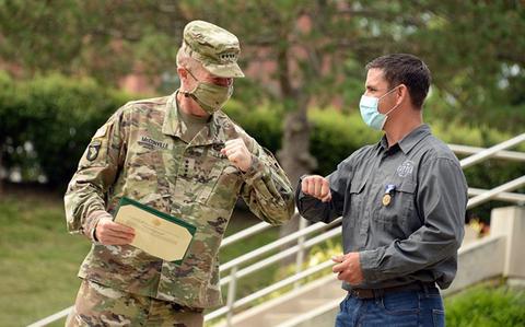 Stars and Stripes - Soldier who ran over, immobilized shooter on bridge ...