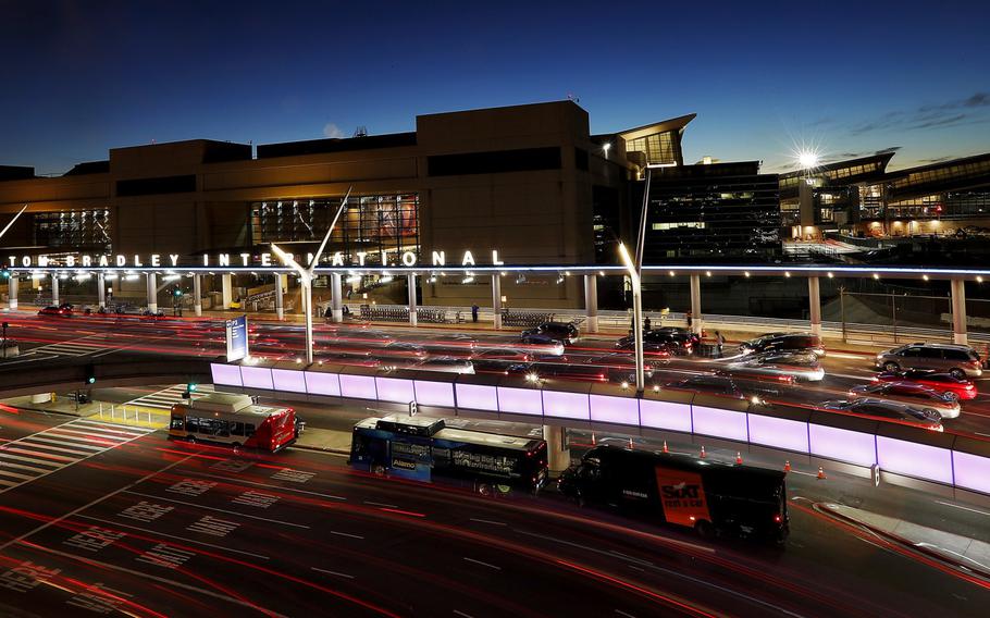 The man, taken into custody at Los Angeles International Airport, identified as Sergey Vladimirovich Ochigava and carried domestic identification for Russia and Israel. 