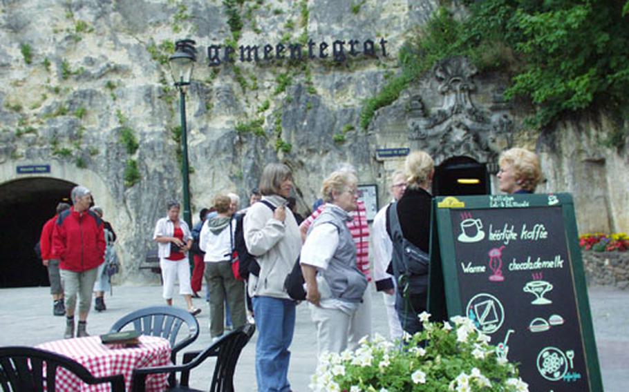 The Municipal Cave in Valkenburg, Netherlands, draws tens of thousands of visitors annually. Started by the Romans some 2,000 years ago, the network of caves grew over the centuries as each succeeding generation continued to quarry from the surrounding hills.